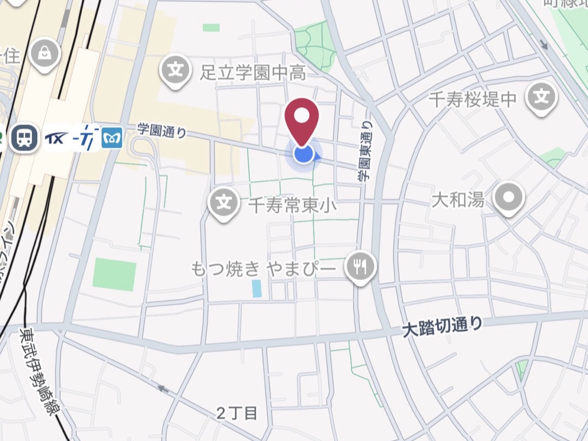 AYVY Hair&Spa 北千住 店舗外観